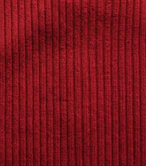 Heavy-Rib Cotton-Spandex material texture