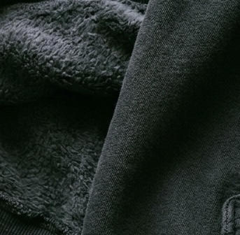 Heavyweight Brushed Fleece material texture