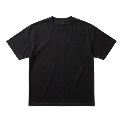 Lane Seven heavyweight cotton tee decoration zones