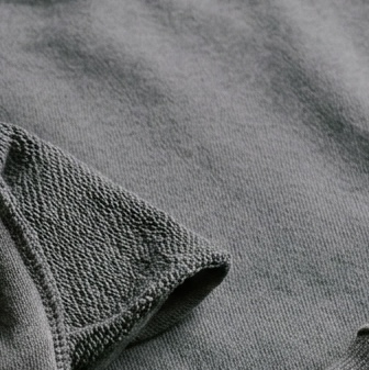 French Terry material texture