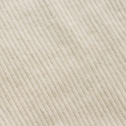 Cotton Baby-Rib Knit material texture