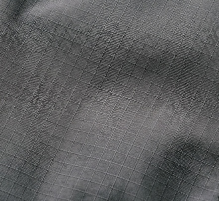 Polyester Ripstop + Nylon Performance material texture