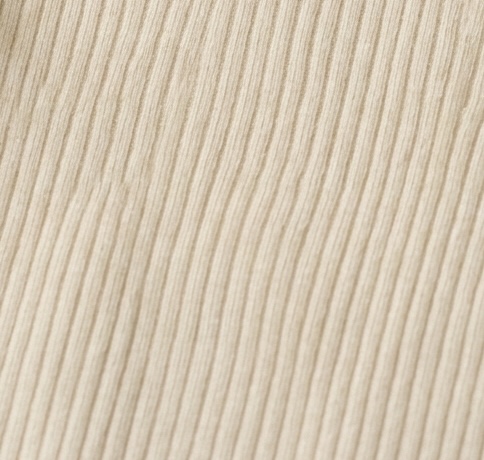 Cotton Baby-Rib Knit material texture