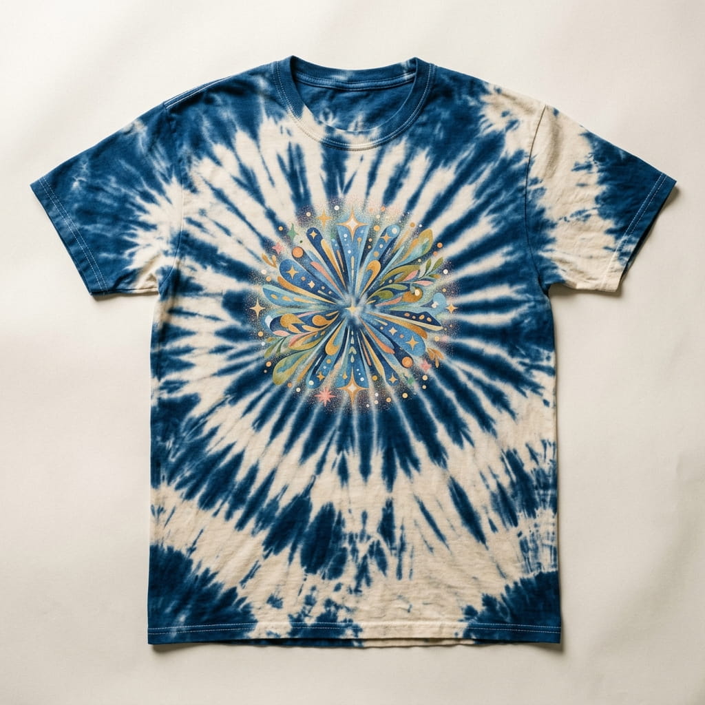 Custom garment-dyed apparel in a rich brand color