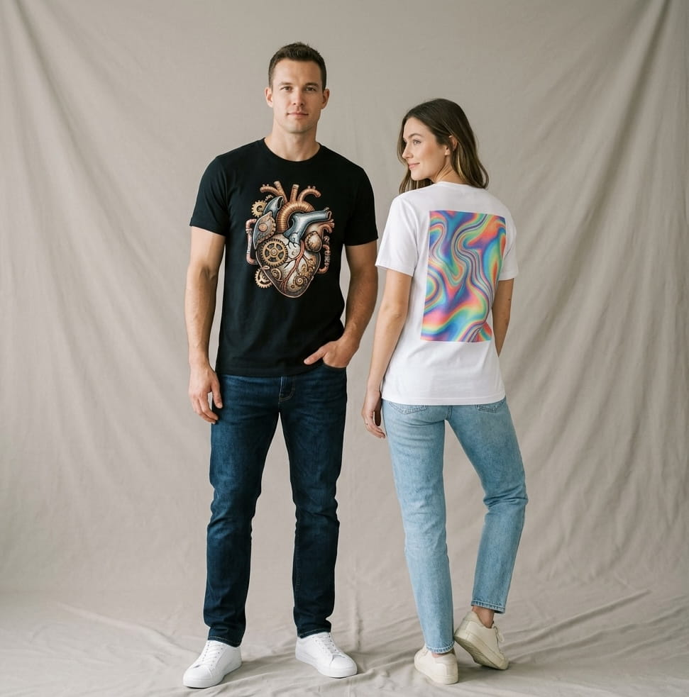 Full-Color Photographic Merch Drops