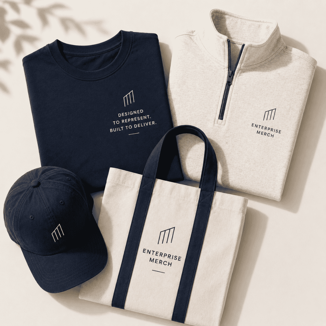 A premium custom enterprise merch program by DTLA Print