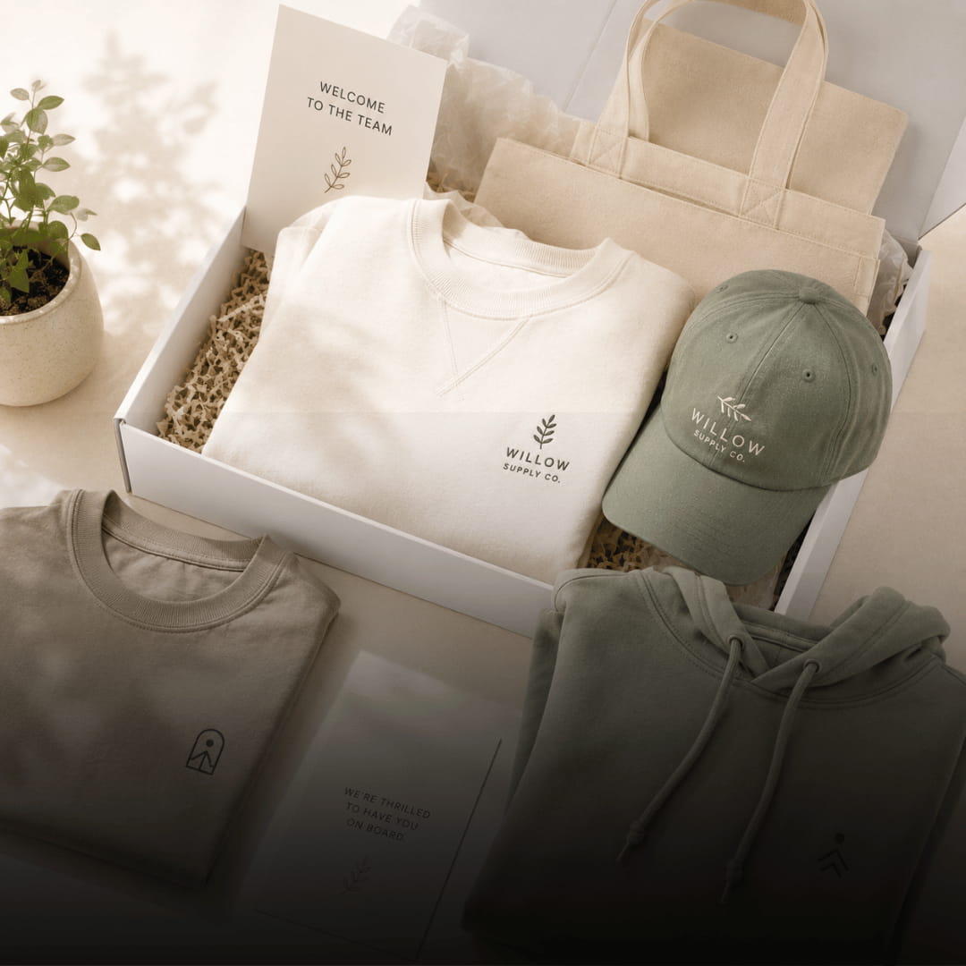 New hire welcome kit by DTLA Print