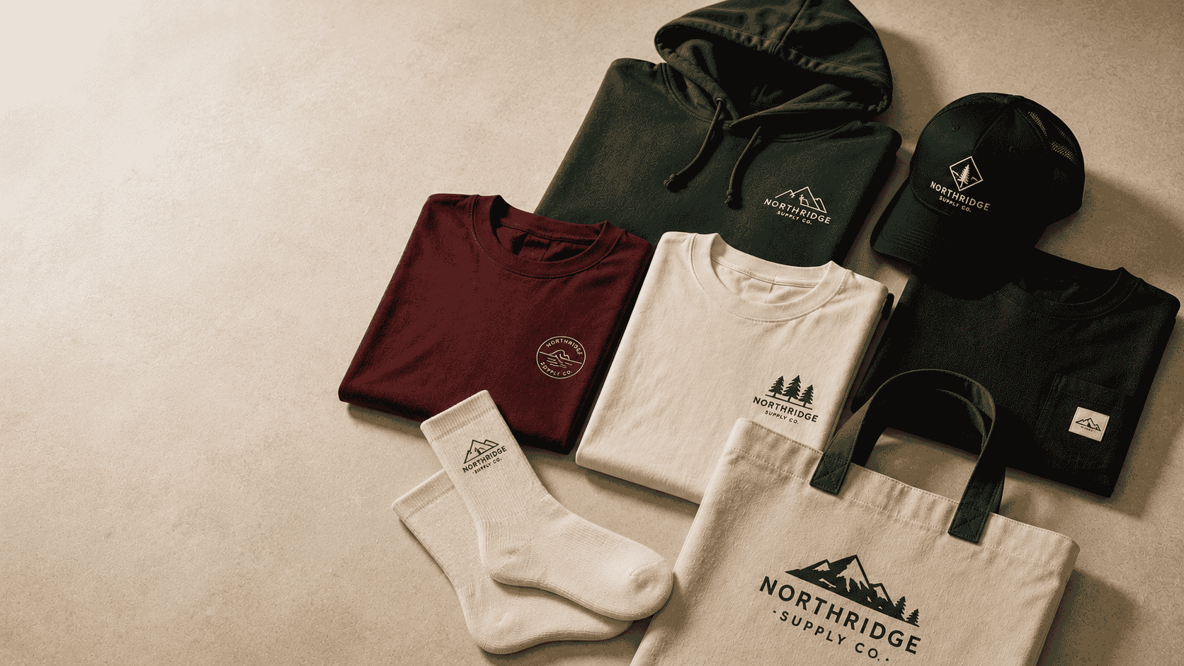 Custom-decorated merch — earn rewards with every order