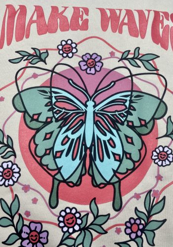 plastisol butterfly