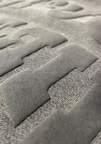 matte puff print