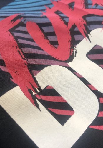 water based screen print